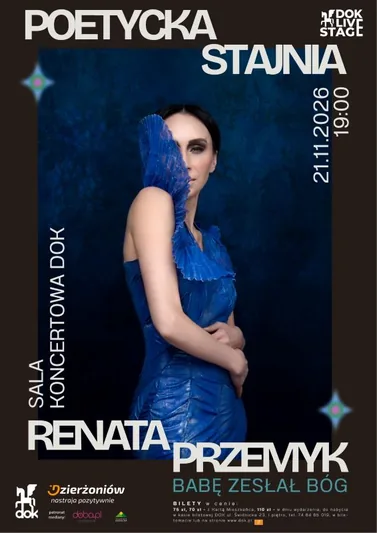 RENATA PRZEMYK- koncert w Poetyckiej Stajni